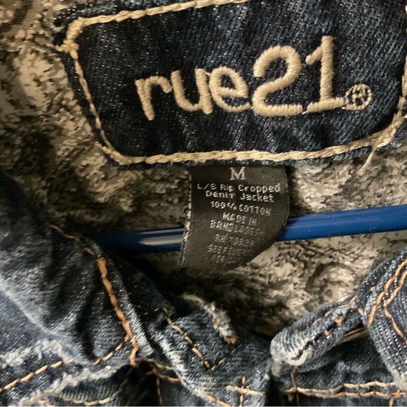 Rue21 Distressed Denim Jacket - Picture 3 of 7